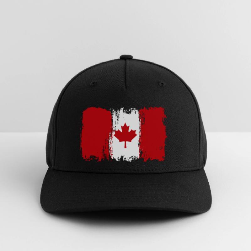 Maple Leaf Ink Splash Flexfit Cap