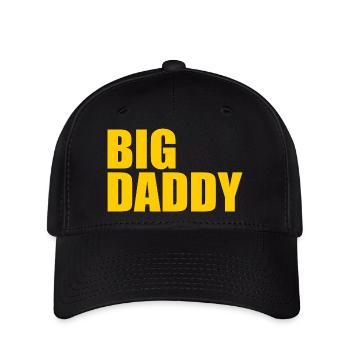 BIG DADDY - Flexfit Cap - Schwarz - Vorne
