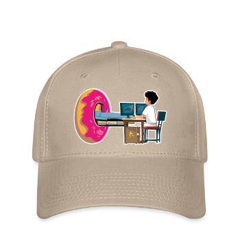 Geschenk Manip Radio Scanner Irm Donut Radiologie - Flexfit Cap - Khaki - Vorne