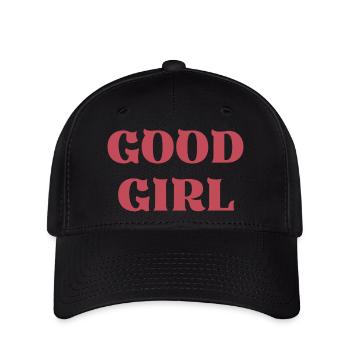 GOOD GIRL - Flexfit Cap - Schwarz - Vorne