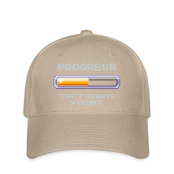 Invisible Progress | Social Work - Flexfit Cap - khaki - Front