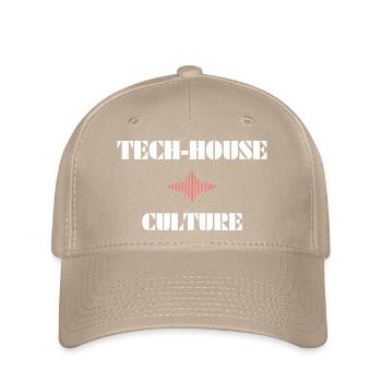 Culture des maisons technologiques - Casquette Flexfit - kaki - Devant