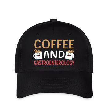 Gastroenterologie - Flexfit Cap - Schwarz - Vorne