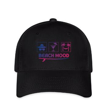 Ambiance plage - Casquette Flexfit - noir - Devant