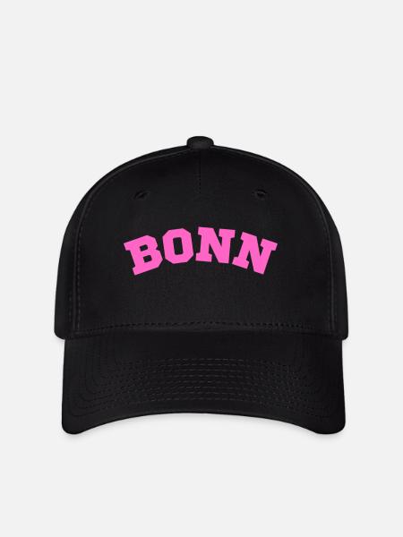 Bonn - Flexfit Cap - Schwarz