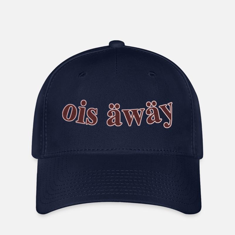 ois äwäy - Flexfit Cap - Navy