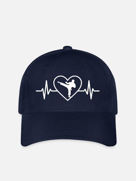 Herz-Karate - Flexfit Cap - Navy