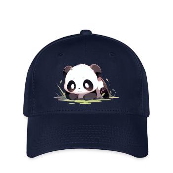 Adorable Panda - Flexfit Cap - navy - Front