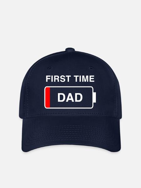 Zum ersten Mal Papa - Flexfit Cap - Navy