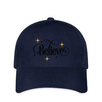 Glauben - Flexfit Cap - Navy - Vorne
