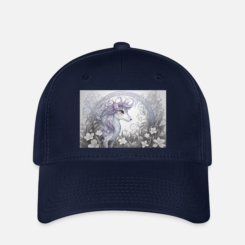 Mystisches Tier 16 - Flexfit Cap - Navy