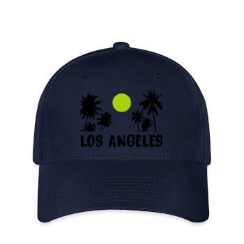 Los Angeles - Casquette Flexfit - marine - Devant