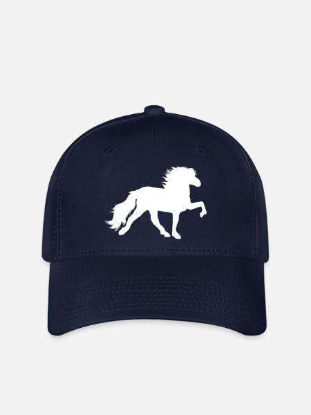 Tölter weiß - Flexfit Cap - Navy