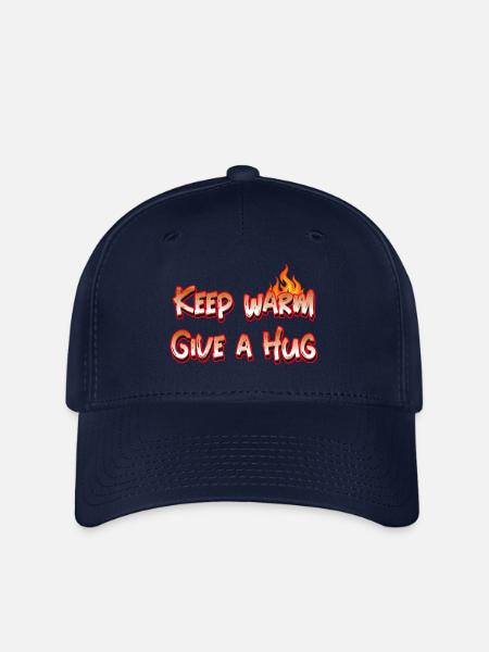 Umarme dich weiter - Flexfit Cap - Navy