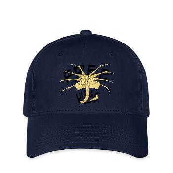 free_huggs - Flexfit Cap - Navy - Vorne