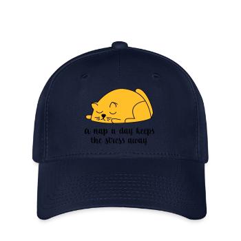 dormir - Casquette Flexfit - marine - Devant