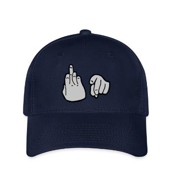 Fuck You - Flexfit Cap - navy - Front
