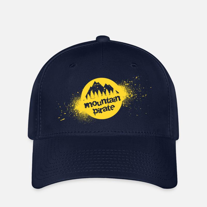 Mountain Pirate - Flexfit Cap - navy