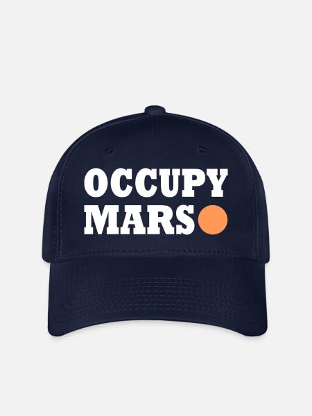 Occupy Mars - Flexfit Cap - Navy
