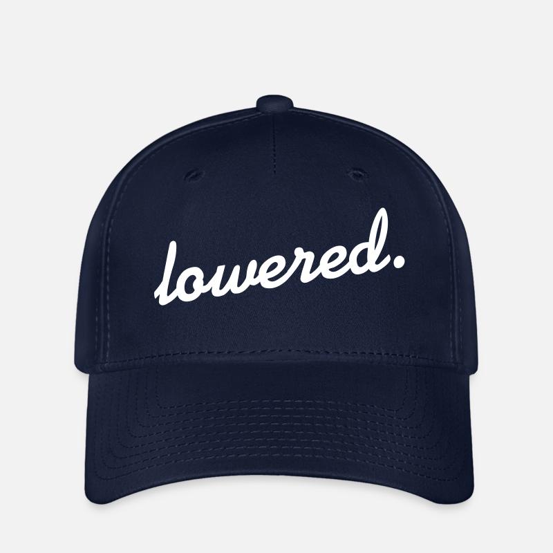 lowered. - Flexfit Cap - Navy