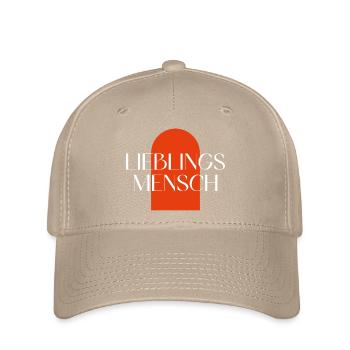 Lieblingsmensch - Flexfit Cap - Khaki - Vorne