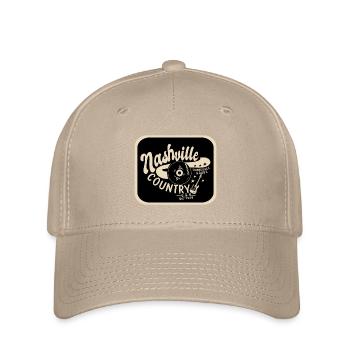 Nashville Urlaubsziel Symbol - Flexfit Cap - Khaki - Vorne