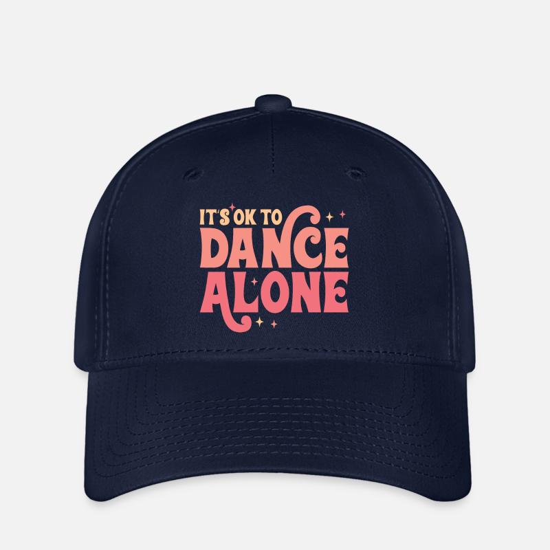 It´s Ok To Dance Alone - Flexfit Cap - Navy