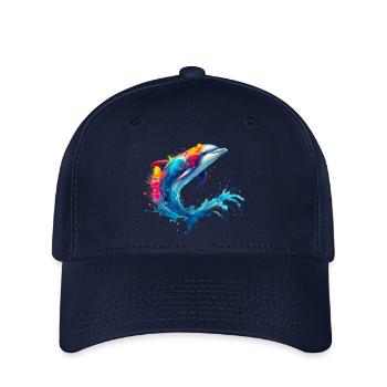 Delfin - Flexfit Cap - Navy - Vorne
