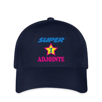 SUPER ADJOINTE - Casquette Flexfit - marine - Devant