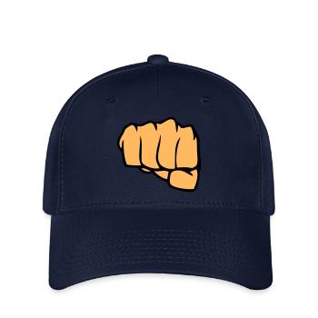 fist - Flexfit Cap - navy - Front