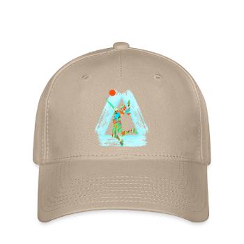 volleyballerin e 4 - Flexfit Cap - Khaki - Vorne