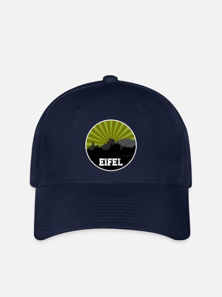 Eifel Skyline Retro - Flexfit Cap - Navy