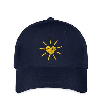 Sun in your heart! - Flexfit Cap - navy - Front