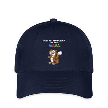 Beste Suchmaschine der Welt: MAMA - Flexfit Cap - Navy - Vorne
