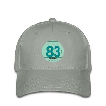 Modèle 83 - Casquette Flexfit - gris vert - Devant