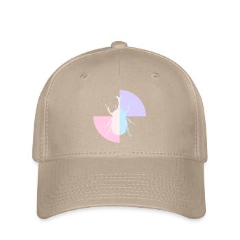 Duo Yellow Pastel Blue - Flexfit Cap - khaki - Front