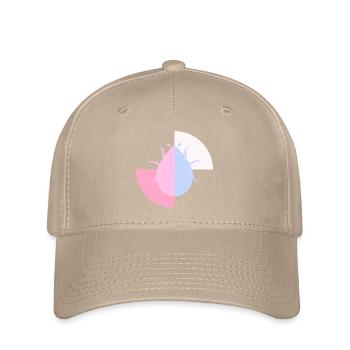 Duo Pastel Blue Pink - Flexfit Cap - khaki - Front