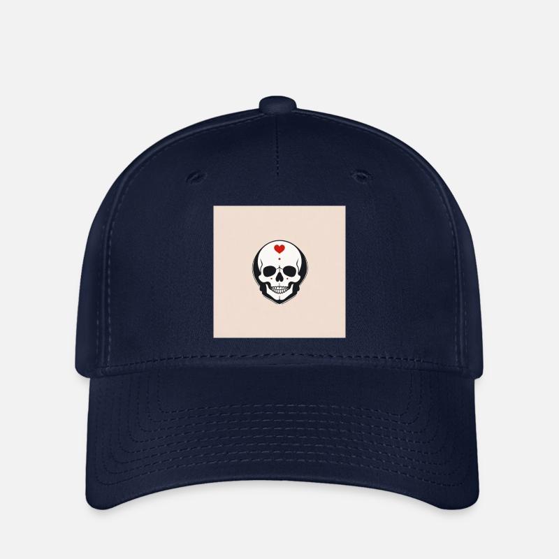 Kopf mit Herz - Flexfit Cap - Navy