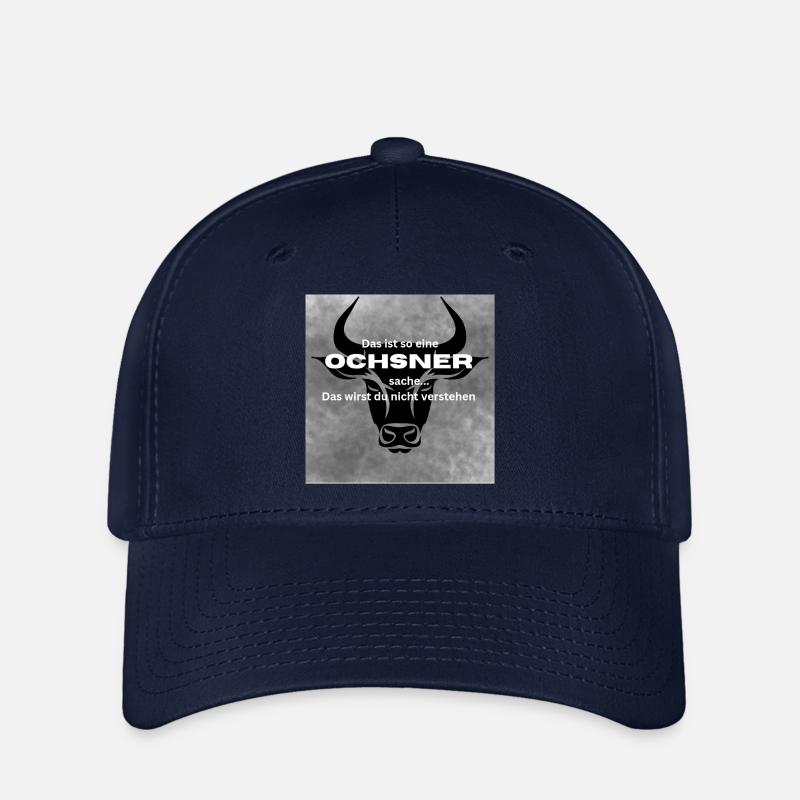 Nachname Ochsner - Flexfit Cap - Navy