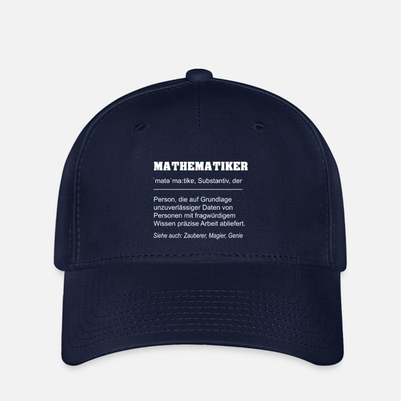 Mathematician Definition - Flexfit Cap - navy