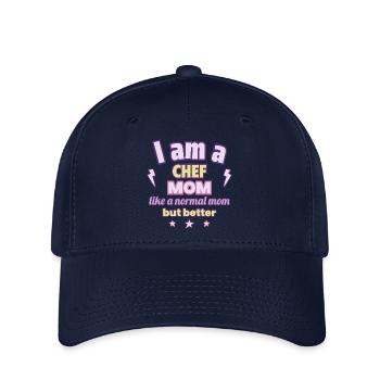 Mama Köchin, Muttertagsgeschenk - Flexfit Cap - Navy - Vorne