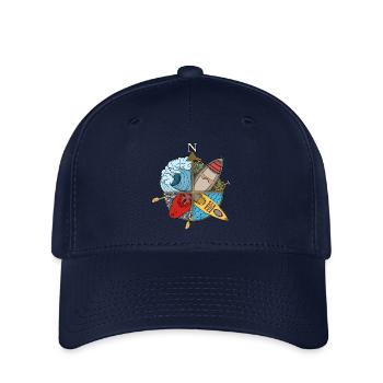 Paddling Compass - Flexfit Cap - navy - Front