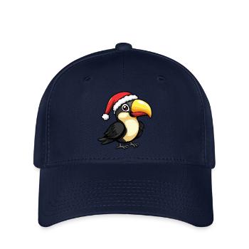 Tukan Vogel Weihnachten Niedlich - Flexfit Cap - Navy - Vorne