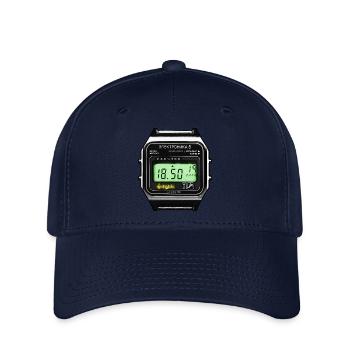 Электроника (Elektronika) - Soviet Watches - Flexfit Cap - navy - Front