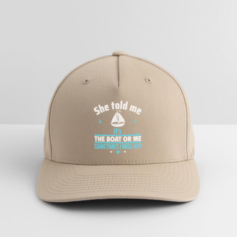 Sie sagte: Es ist das Boot oder ich,Bootsfahrer Flexfit Cap