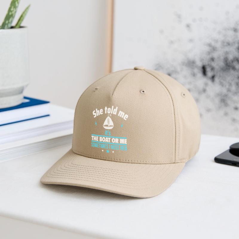 Sie sagte: Es ist das Boot oder ich,Bootsfahrer Flexfit Cap