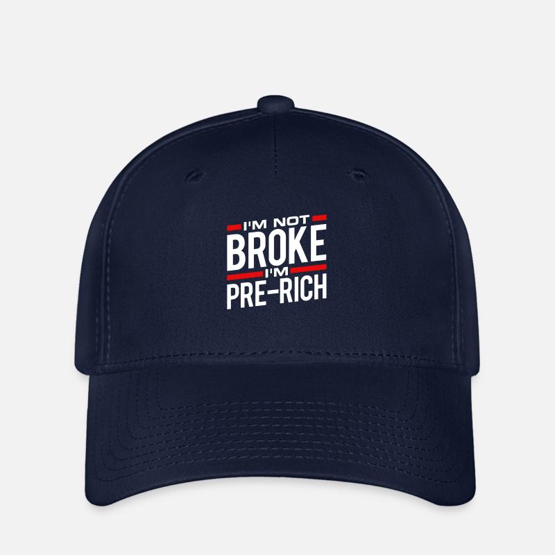 Je ne suis pas cassé - Casquette Flexfit - marine
