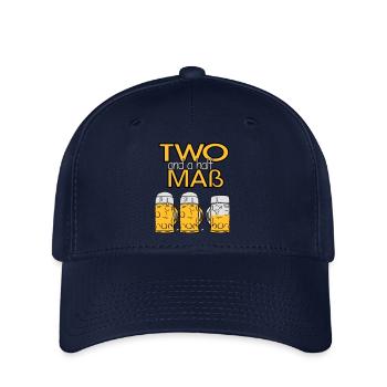 Two and a half Maß - Bier! - Flexfit Cap - Navy - Vorne