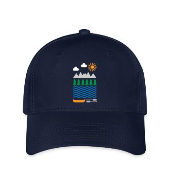 Kajak - Casquette Flexfit - marine - Devant