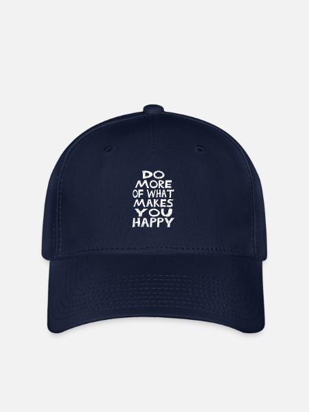 Do More of what makes you happy - Flexfit Cap - Navy